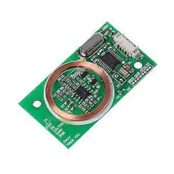 EM4100 8CM RFID-läsare Trådlös Modul UART 3Pin 125KHz för DC 5V Läsningssensor