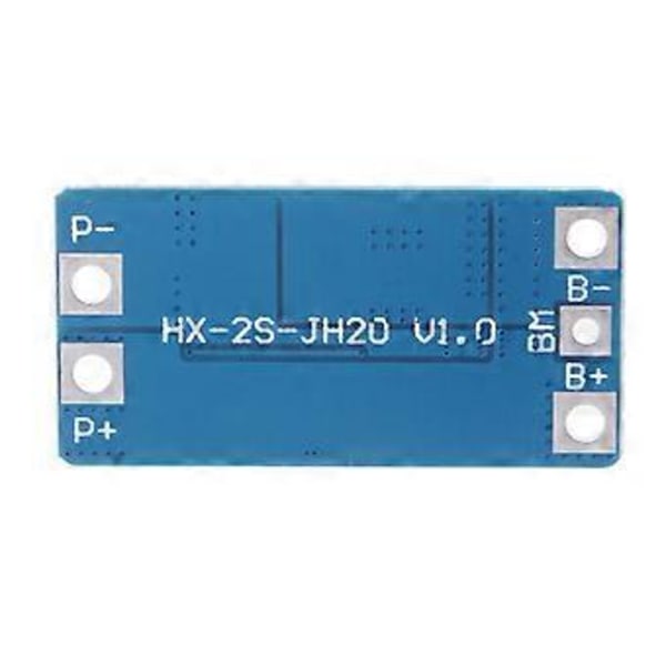 2S 10A 7.4V 18650 Litiumladdare för Skyddskort BMS PCM Modul med Balansering