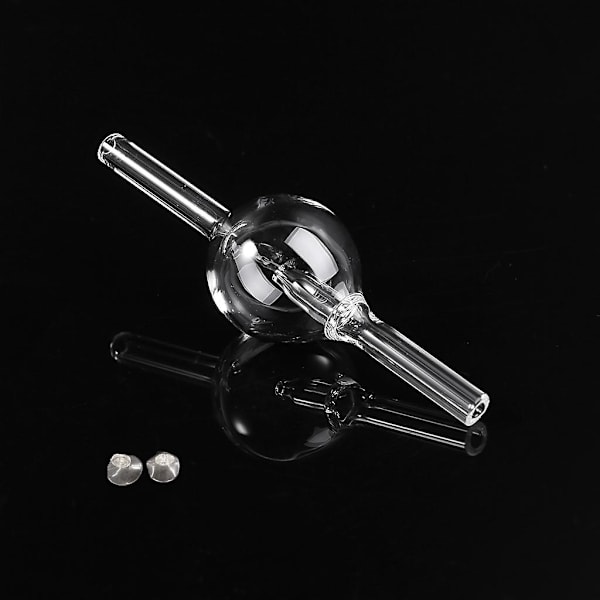 Akvariebubbelräknare Hög Transparent Glas Co2 Extern Bubbelmätare