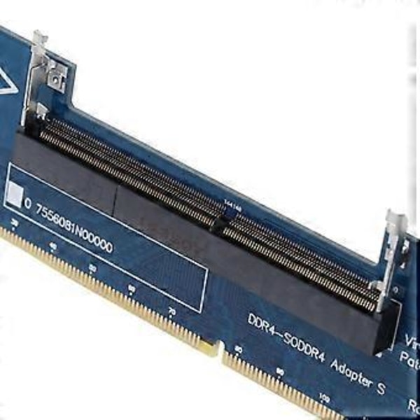 Professionell Stationär PC Ram Kontakt Adapter Minneskort DDR4 SO-DIMM Till DIMM