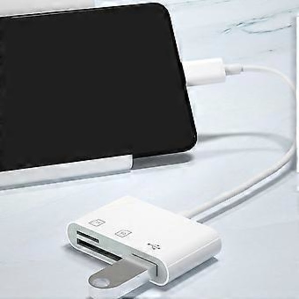 USB 2.0 Type-C OTG -kortinlukija USB TF CF Compact Flash -datakaapeli Mini-sovitin