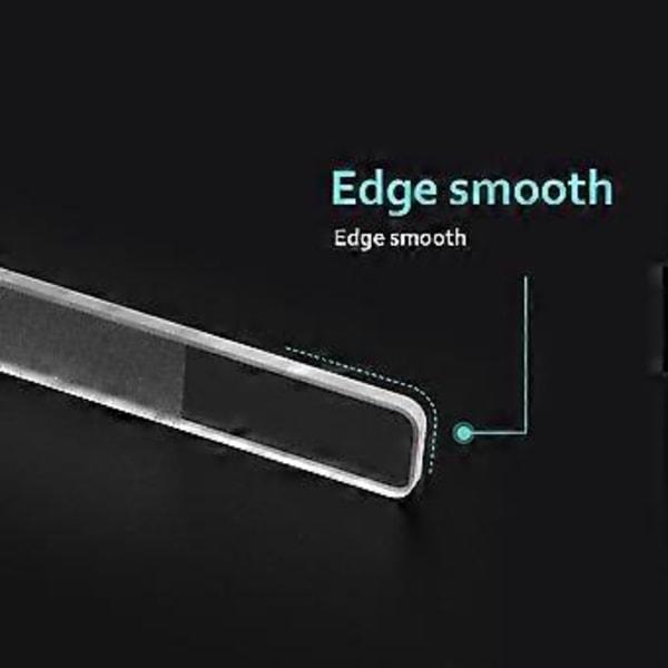 1 st Glasnagelfil i etui Glasfil för manikyr Nagelbehandling Skönhet Glasfil Polering Glans Dina finger- och tånaglar Verktyg K