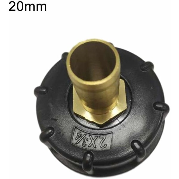 Nippel snabbkoppling för 1000 L tank, Multitanks koppling, mässings slangkoppling, IBC tankadapter (25mm)-Fei Yu