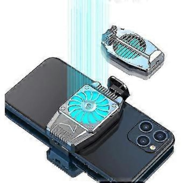 Mobiltelefon Radiator Kjølevifte Kald Vind Håndtak Kjøleribbe