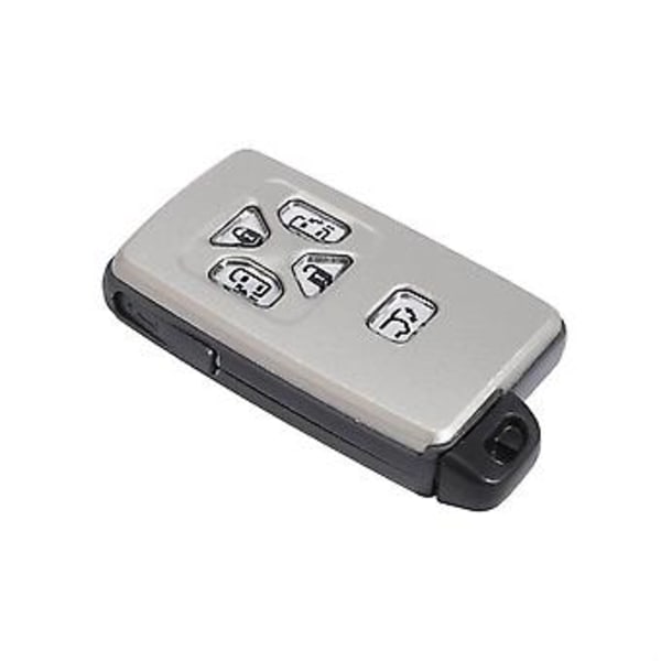 Bilfjärrkontroll Bilnyckel Fodral Fob 5 Knappar För Rd Estima Vell