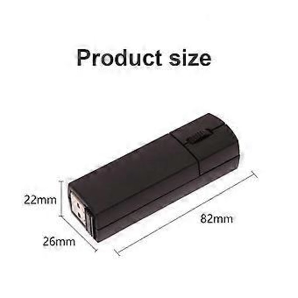 Bluetooth Mini Mus Opladning Egnet til ///Laptop Mini Mus Sort