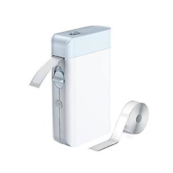 Labelmaskine med tape - Labelmaskine, bærbar tand-USB genopladelig labelprinter