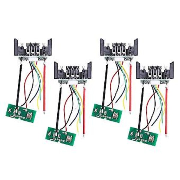 4 st B200 Li- PCB Laddningskretskort