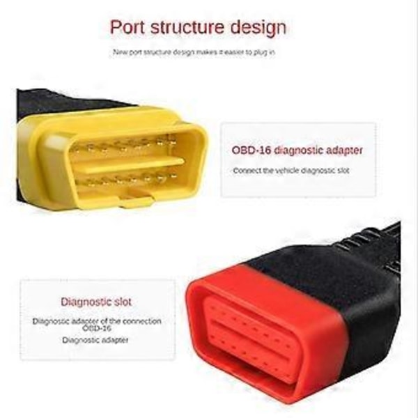 PRO3S+ Förlängningskabel OBD Bluetooth Kontakt Förlängningskabel Bil Detektor X431OBD 60cm