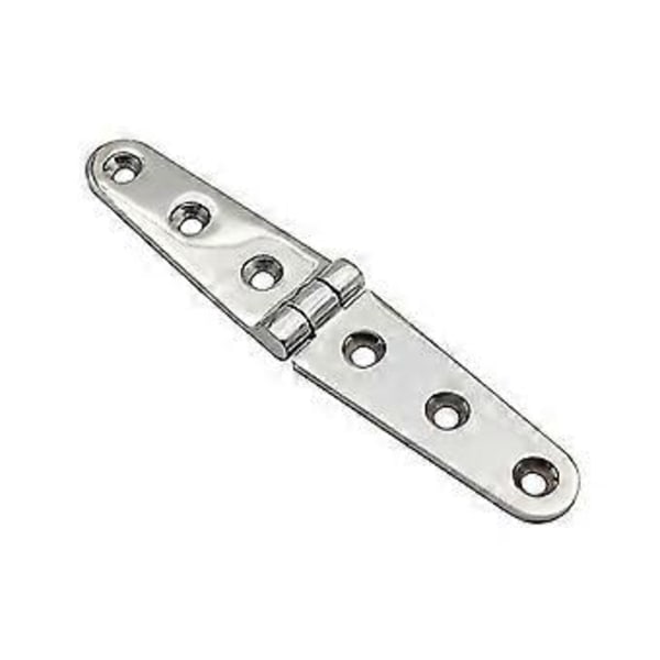 Skibs- og yacht hardware tilbehør marine hardware seks-huls slynghængsler, hængselhængsler (2 stk., sølv)