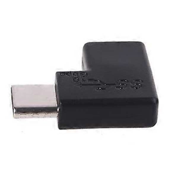 90 Graders Rätvinklig Typ C Hane till Hona Konverter USB-C Adapter För S9 S8
