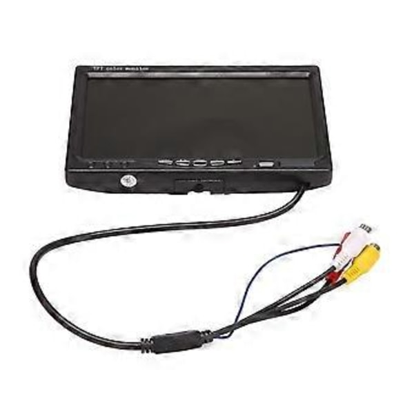 12v-24v 7 Tum Tft Lcd Färg Hd Monitor för Bil Cctv Backkamera Automotive Ele