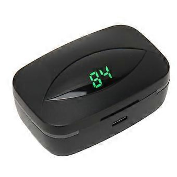 Bluetooth 5.3 Trådløse Øretelefoner IPX7 Vandtætte Tung Bas Støjreducerende Bluetooth Høretelefoner med Opladningsetui
