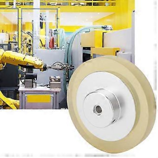 Hållbart halkfritt roterande pulsgivarhjul av polyuretan, mätinstrument (200 mm)