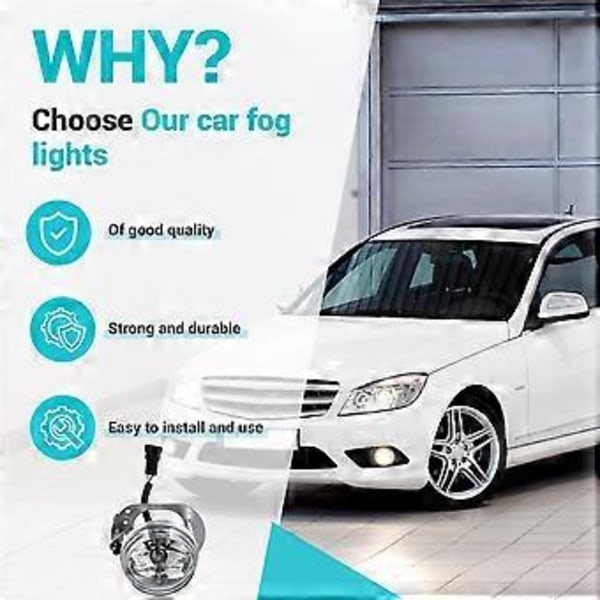 Høyre Tåkelys Kjørelys for - W204 C300 C280 C350 W216 R230 W164 W251 ML320 CL550