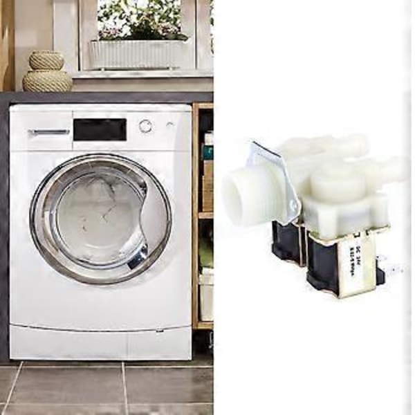 G3/4 NC Elektrisk Magnetventil Normalt Lukket Vanninntaksbryter for Vaskemaskin DC24V