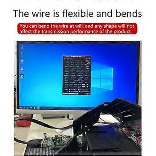 3.0 PCIE X16 -jatkokaapeli Express Riser -suojatulle jatkojohdolle GPU Vertica -käyttöön