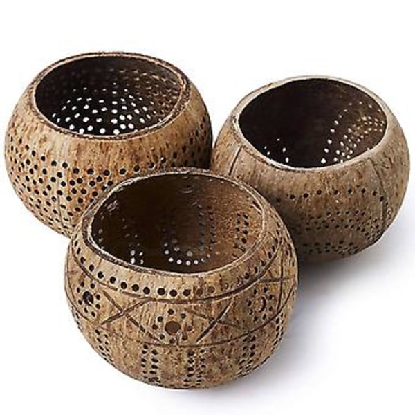 Nut S Hs (sæt med 3) med nødde duft - Boho R, Vo
