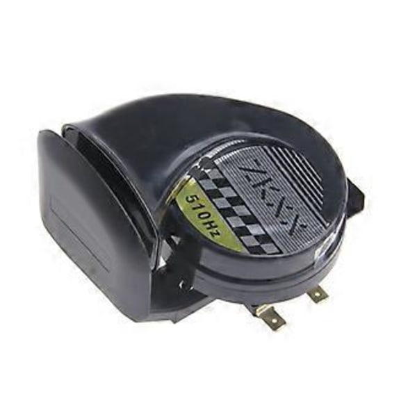 Universell Scooter Signalhorn 12V E-cyklar Motorcykel Elektriska Signalhorn Kit 130db Vattentätt Rund Högt Signalhorn Högtalare