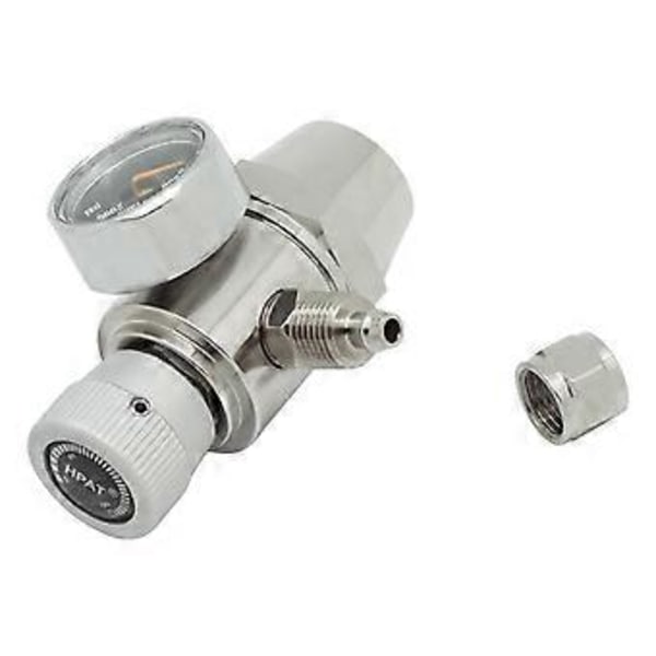 Akvarium CO2 Regulator 2000psi Tryckmätare för 6mm Sugrör 5/8-18UNF