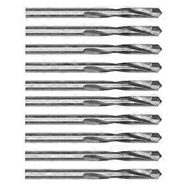10 stk. Endefraeser Slidstyrke Høj Hårdhed Wolframstål Skarp Kant CNC Router Bits 6,5 mm