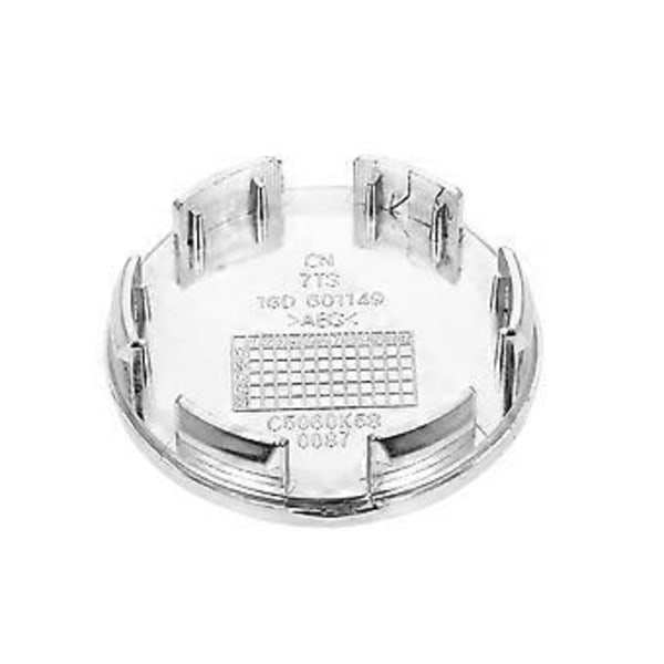 4 stk. 55 mm Bilhjul Senterkopper Nav Dekk Felg Nav Kopp Deksel Universal ABS