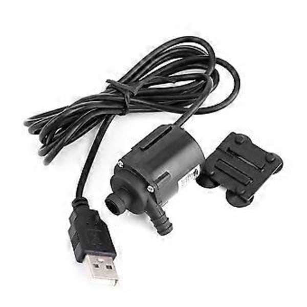 6V 150l H Mikro Børsteløs Senkbar Vannpumpe Motor Kjølepumpe USB GD