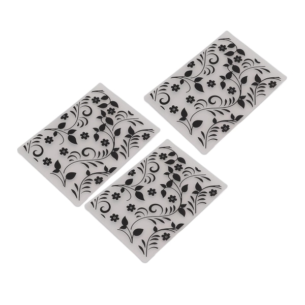 3 stk. Juleplast Bump Embossing Die Bump Board Embossing Board Embossing Print Clip