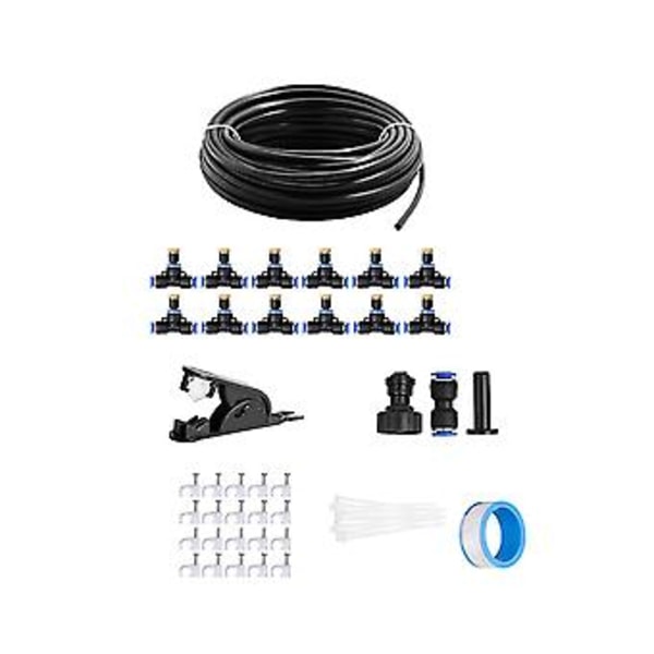 Udendørs Mi Ing System 33ft (10m), DIY Mi Line, 12 stk. dyse (3/4 tommer), En Gr