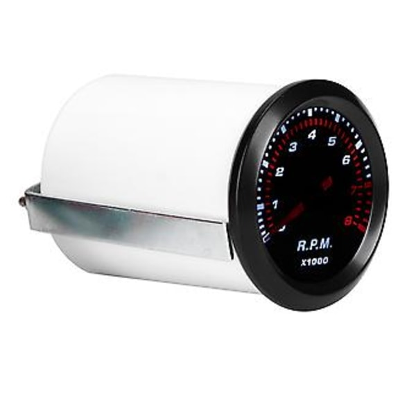 Bilmodifiering, 12V Universal 52mm/2in LED Varvräknare Solid Prestanda