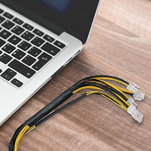 2 stk. 1200w 1600w Output Wire 6-pin Pcie S-stik til Bitmain Antminer Apw3 / Apw3+ / Apw3++