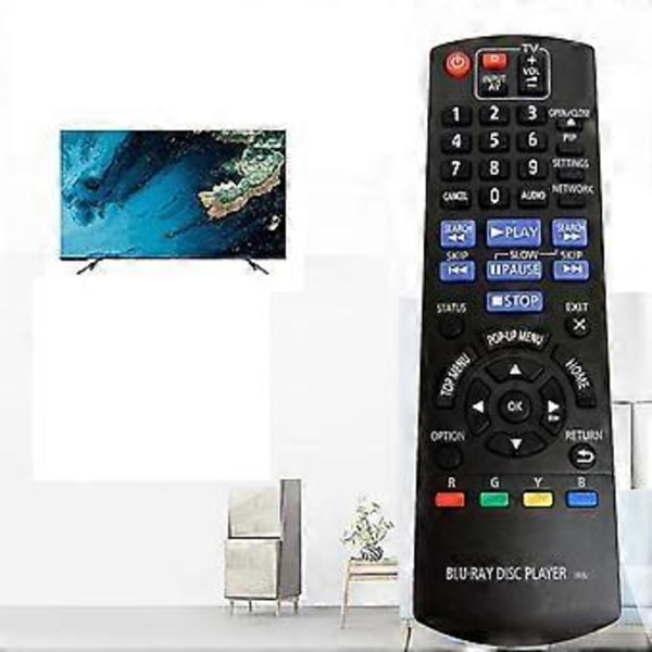 N2QAYB000736 Fjärrkontroll för Blu-Ray Spelare Fjärrkontroll DMPBD75GN DMPBD77GNK