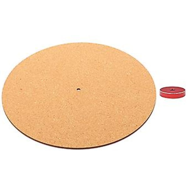 Platespiller Matte Erstatning 12-tommers Kork Platespiller Matte Antistatisk Slipmat