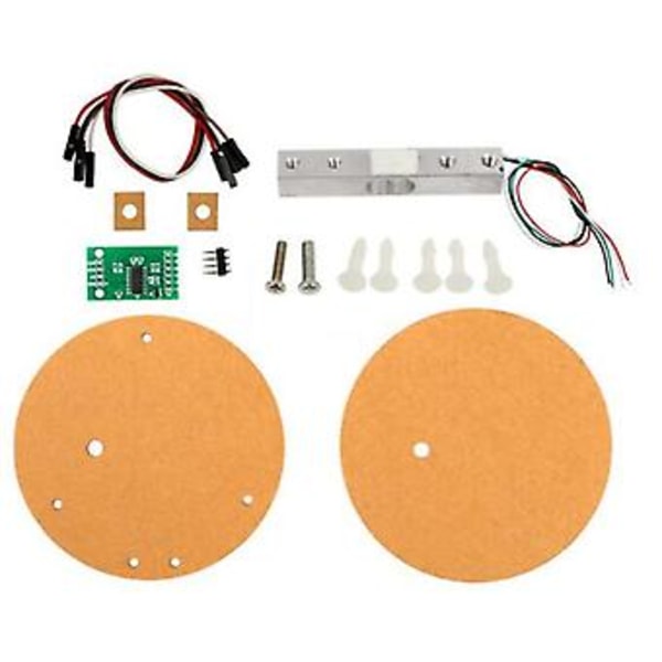 Hx711 Modul + Trycksensor + Displaymodul + USB-kabelset Lastcell