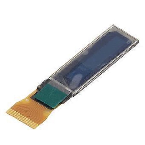 4 kpl LCD-näyttömoduuli Digitaalinen piirilevy 0,69 tuumaa 96x16 SPI IIC -liitäntä 14-nastainen lisävarustesarja