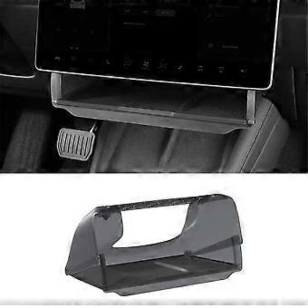 LHD Förvaringsfack under Skärm för Model 3 2024 Mittkonsol Organizer Förvaringslåda Tillbehör