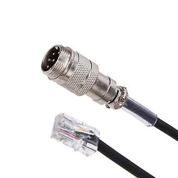 8-pin til RJ-45 Håndholdt Ridao Høyttaler Mikrofon PU Kabel Adapter For Yaesu -200 -100