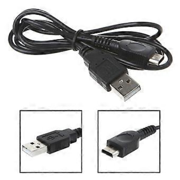 1 kpl USB-virtalähde Laturi Johto Kaapeli GBM:lle Game Boy Micro -konsolille - 1,2 m