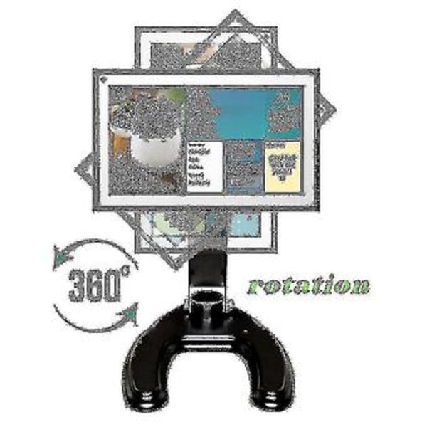 Monitorstativholder for, justerbart sammenleggbart feste i aluminiumslegering, bærbar nettbrettskrivebord Smart Displa