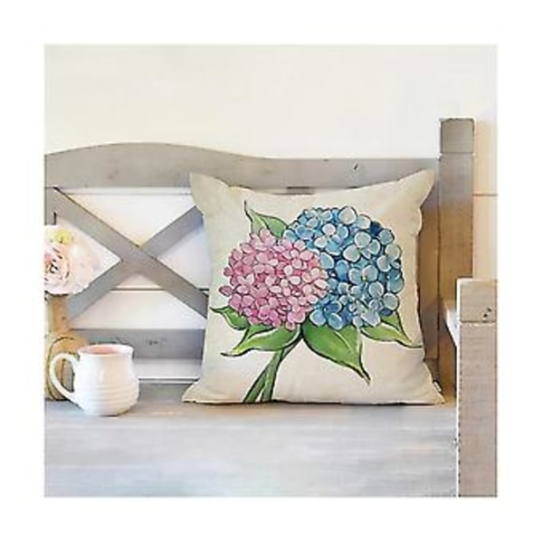 Kevät Tyynynpäälliset 45 x 45 cm 4 kpl, Kevätkoristeet Maalaistalon Heittotyynyt Kodin Sisustus Sohva