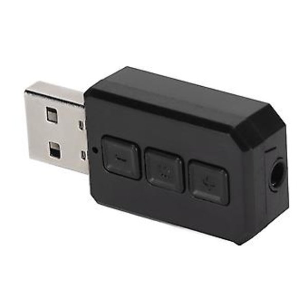 BT 5.0 Sender Mottaker Håndsfritelefon 2 i 1 USB BT Adapter for Bil Mobiltelefoner TV-er