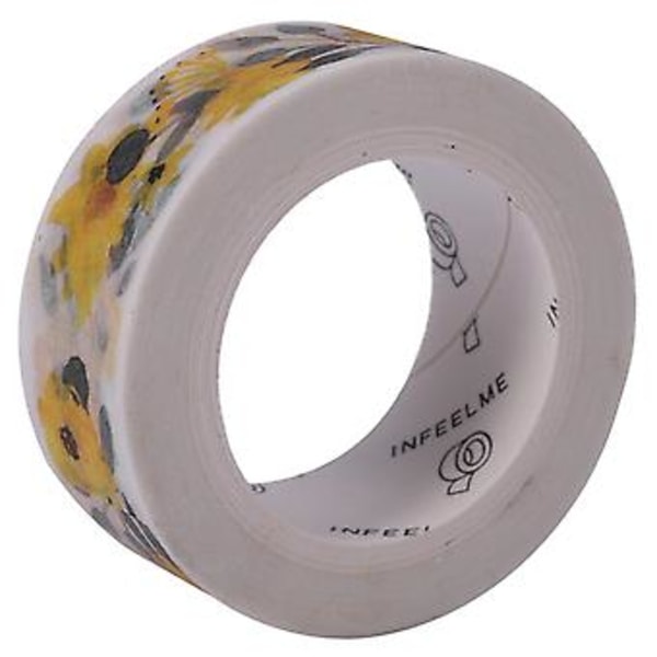 1,5 cm Bred Luksuriøs Washi Tape DIY Scrap Sticker Label Mas Tapeh