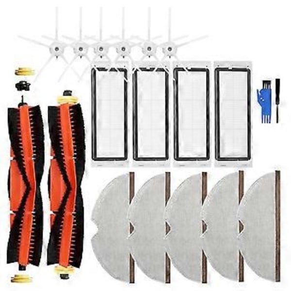 For S6 S60 S65 S5 MAX S6 MAXV S6 Pure Robot Støvsuger Hovedbørste Sidebørste Hepa Filter Mopp Klut Deler