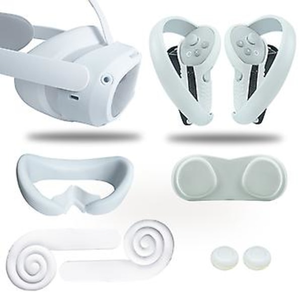Holdbare VR Skaller Hovedbøjle VR Øre Muffe Til Pico 4 VR Headset Tilbehør