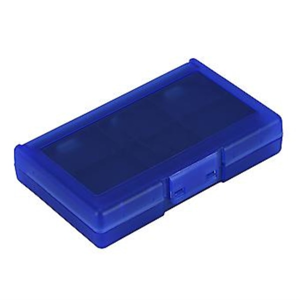 24-in-1 TF-korttikotelo Pelimuistikorttikotelo Säilytys Nintendo Switchille, sininen