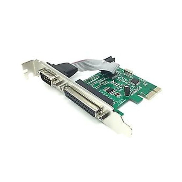 Ax99100 1p1s Rs232 Seriel Port Db25 25pin Pcie Riser Pci-e Extens Konverter