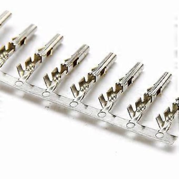 400 st Krymp Hylsor Stiftkontakt + 50 st 5557 8(6+2)P ATX EPS PCI-E Kontakter med Plastlåda
