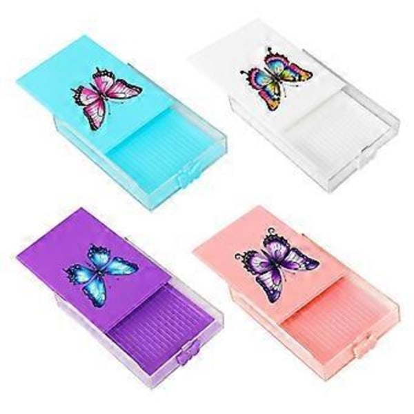 DIY Håndværk Diamantbakke Maleri Stabelbar Skuffeboks Bakke Stor Kapacitet Multi Placerings Boreopbevaringsbeholder C