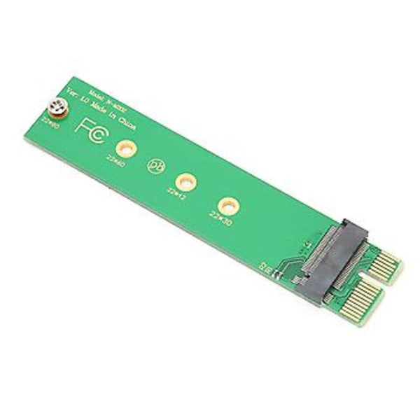 PCI E til NGFF M.2 Harddisk NVME Adapterkort SSD Harddisk Kortlæser PCI E 1X Testkort