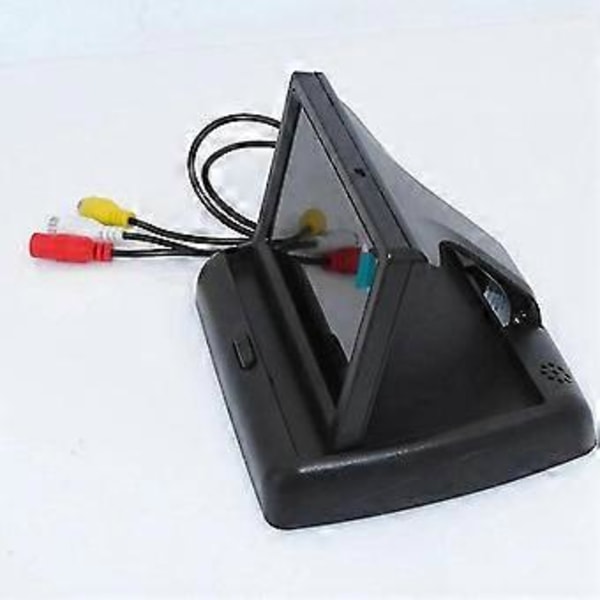 Bil 5 Tum Vikbara Monitorer HD Video Mini Bilparkering TFT LCD Monitor Display Backkamera Backningskit